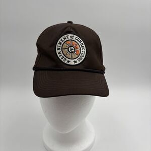 Legend Department of Corrections DOC Brown Patch Rope Adjustable Snapback Hat
